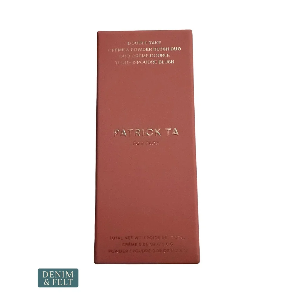 NEW Patrick Ta Mini Major Headlines Blush Duo She's Seductive Rosey Beige